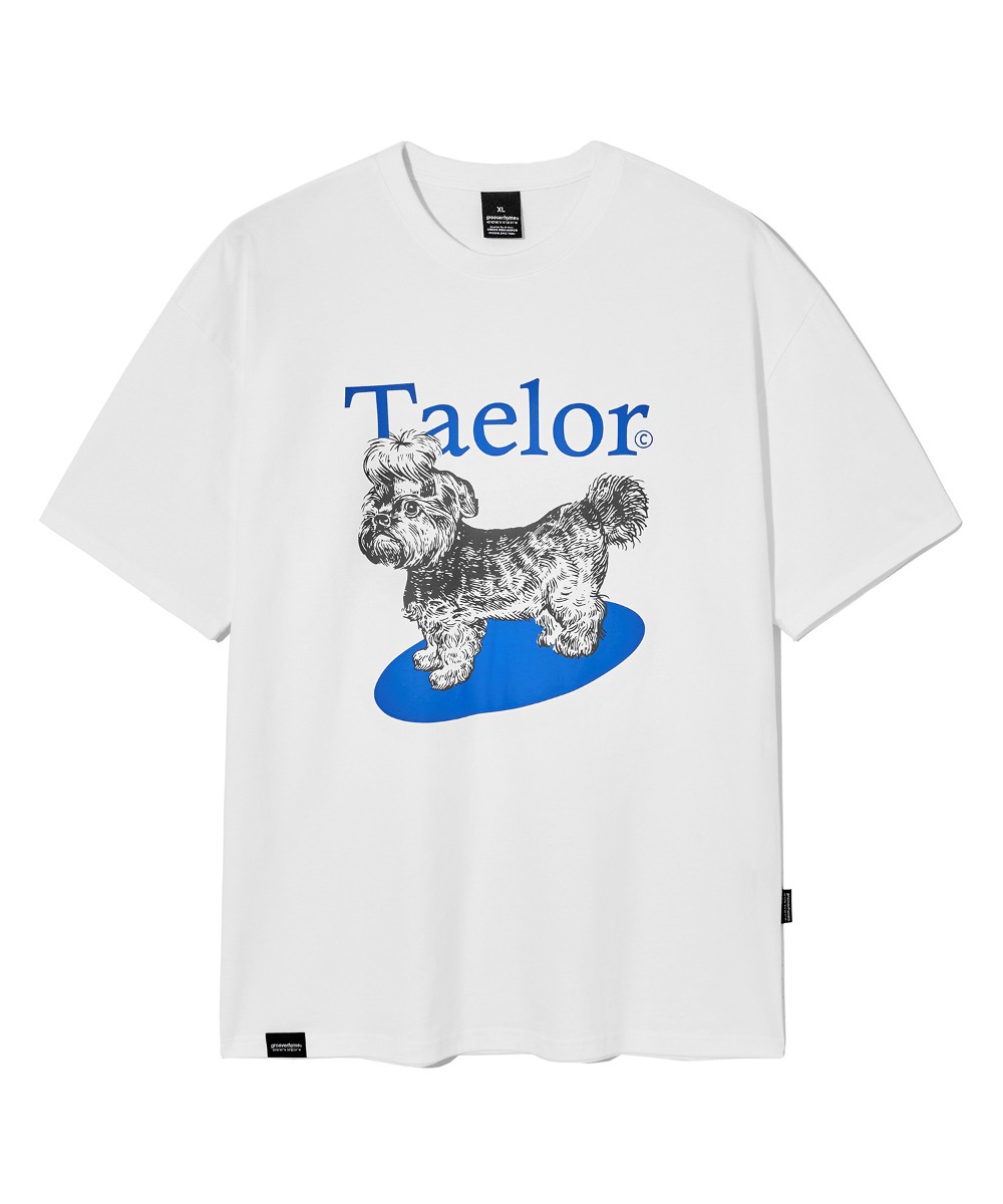 韓國GROOVE RHYME - TAELOR SERIES SHIHTZU T-SHIRTS (BLUE)