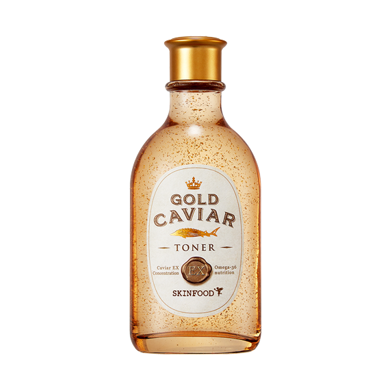 SKINFOOD Gold Caviar Toner 金箔魚子瞬間再生EX爽膚水 145ml