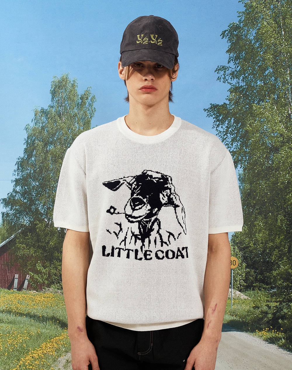 【限定優惠】韓國潮牌 23.65 LITTLE GOAT KNIT IVORY[優惠至19/5 09:00AM]