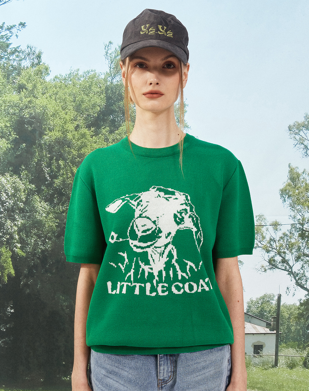 【限定優惠】韓國潮牌 23.65 LITTLE GOAT KNIT GREEN[優惠至19/5 09:00AM]