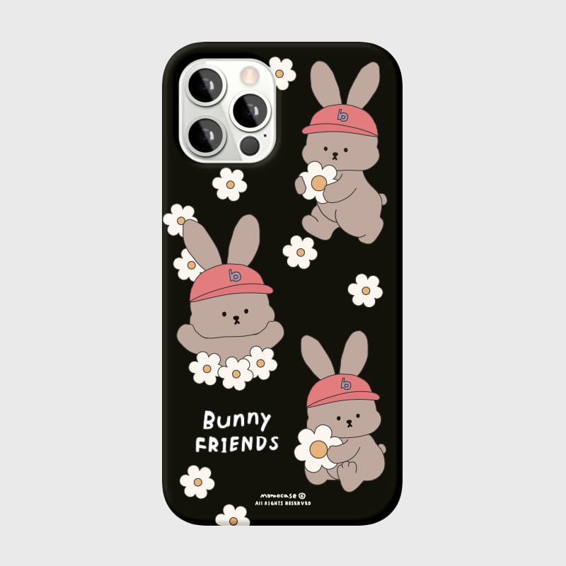 momocase-560 프렌즈버니B(블랙)하드♡韓國文創