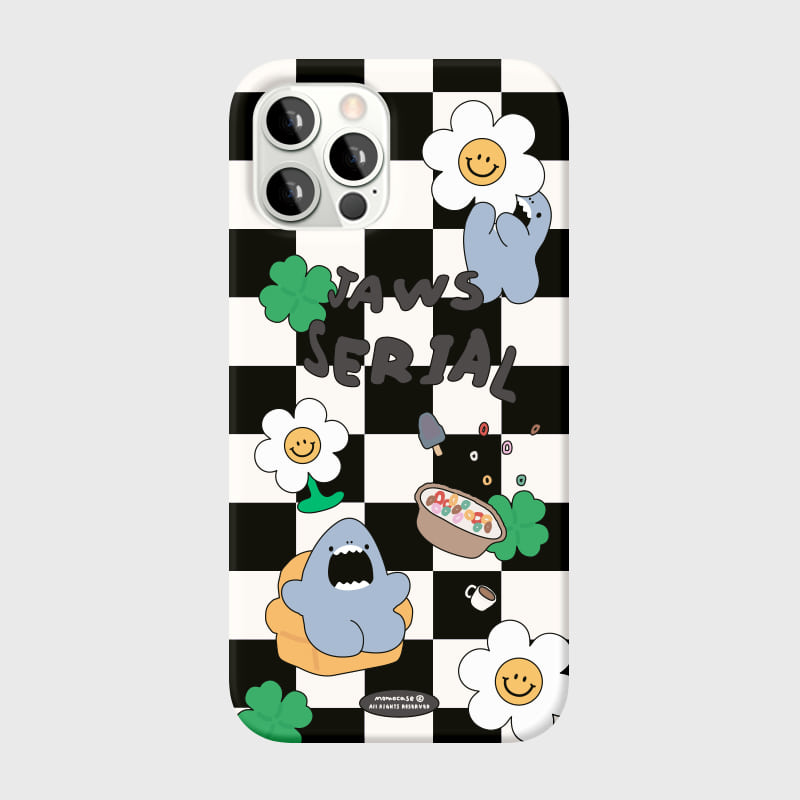 momocase-565 체크죠죠하드♡韓國文創