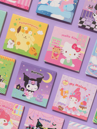 【限時優惠】Sanrio - Cover Memo Pad 封面記事本