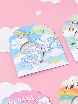【限時優惠】Sanrio -  Rainbow Glitter Sticker Pack  彩虹閃光貼紙包