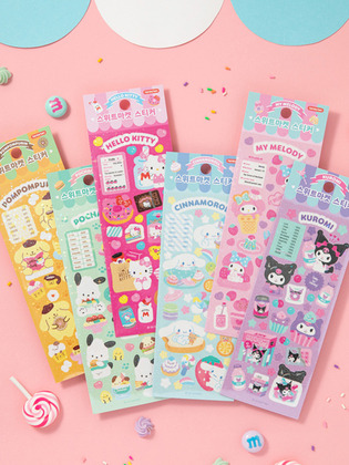 【限時優惠】Sanrio - Sweet Market Sticker 貼紙