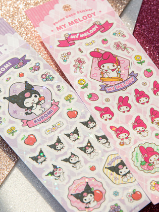 【限時優惠】Sanrio - Phone Deco Sticker 手機裝飾貼紙 (七種圖案選擇)
