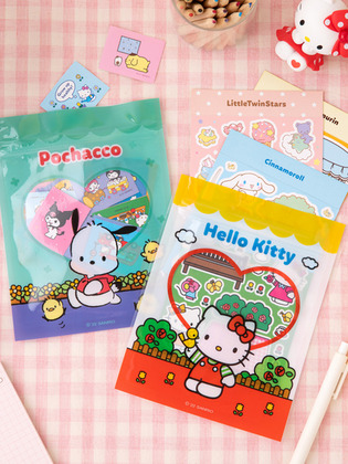 【限時優惠】Sanrio -  Zipper Bag Set 拉鍊袋套