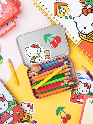 【限時優惠】Sanrio -  Tin Case Sticker Pack 錫盒貼紙包