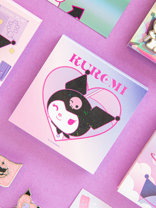 【限時優惠】Sanrio - Kuromi Project Memo Pad 項目記事本