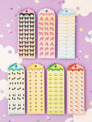 【限時優惠】Sanrio - Face Stickers 表情貼紙