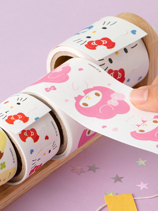 【限時優惠】Sanrio - Cutie Roll Sticker 可愛卷貼紙