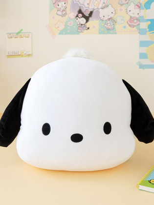 【限時優惠】Sanrio - Pochacco Face Cushion 軟墊