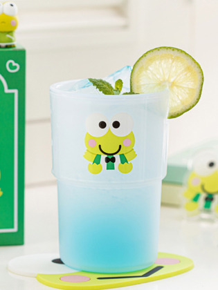 【限時優惠】Sanrio - Kerokero Keroppi Macaron Tumbler 馬卡龍隨行杯