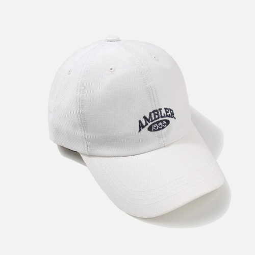 韓國Ambler - Unisex 1999 Ball Cap Baseball Cap AH402 (Ivory)