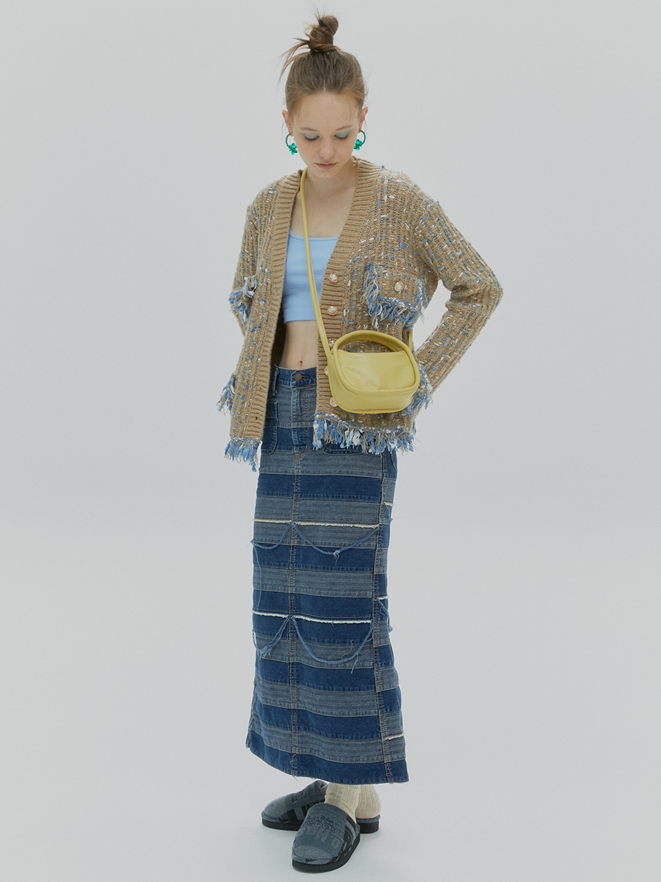 韓國YEOMIM - Micro Oval Bag (Butter)