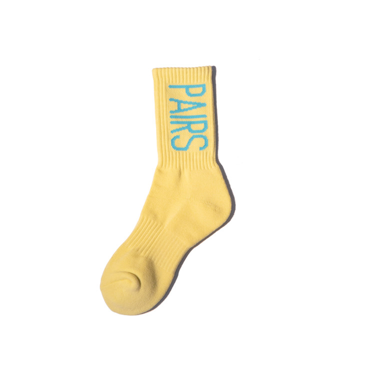 韓國PAIRS - PAIRS CREW SOCKS LEMON