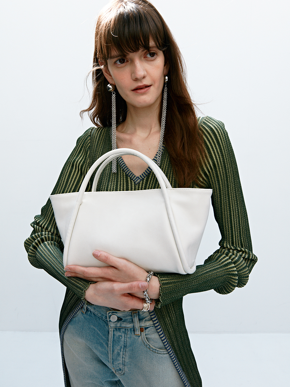 韓國YEOMIM - Mini Dapper Bag (Cream)