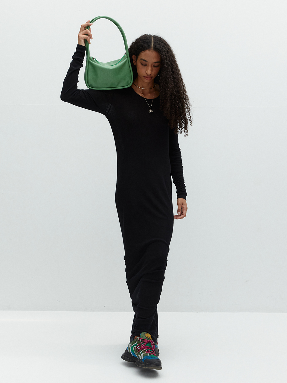 韓國YEOMIM - Mini Ridge Bag (Basil Green)