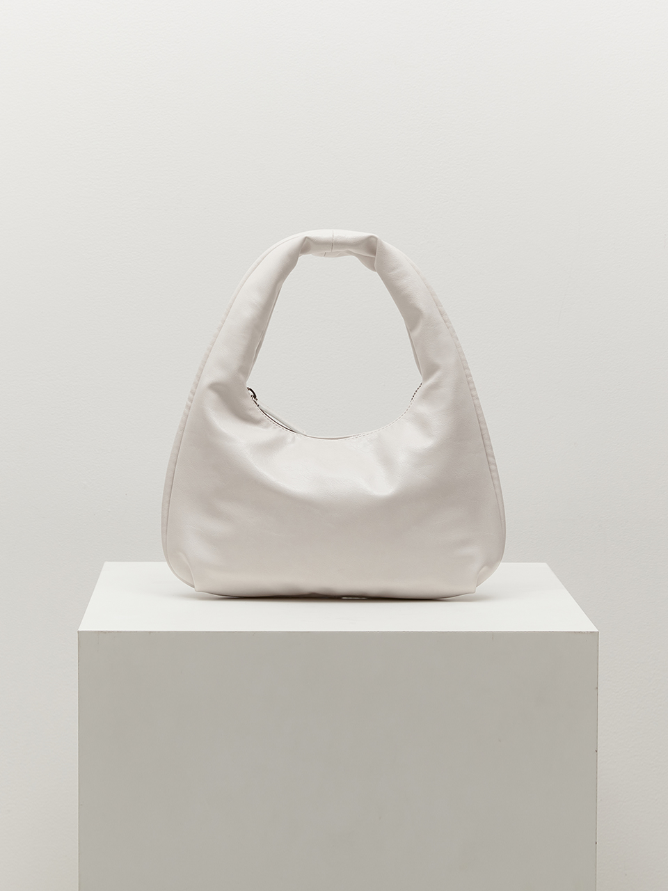 韓國YEOMIM - Mini Plump Bag (Crinkle White)