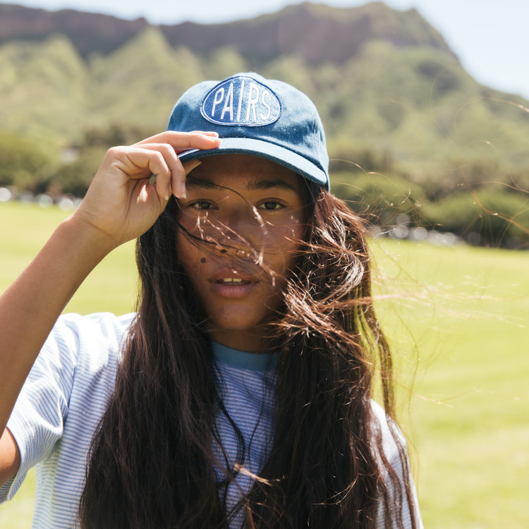 韓國PAIRS - EGG CAP BLUE