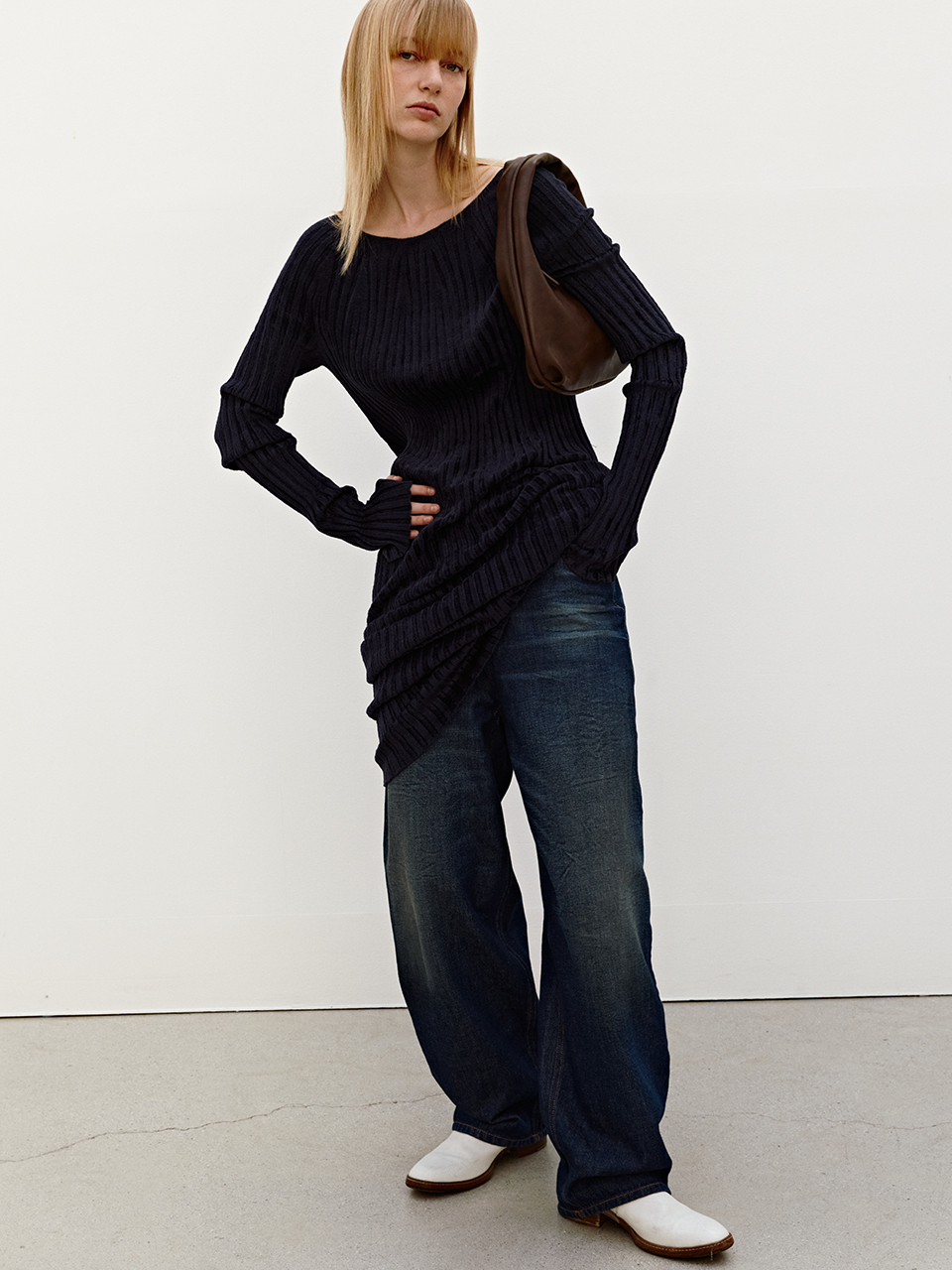 韓國YEOMIM - Mini Plump Bg (Choco Brown)