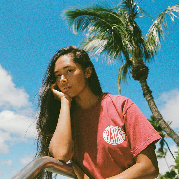 韓國PAIRS - EGG TEE RED