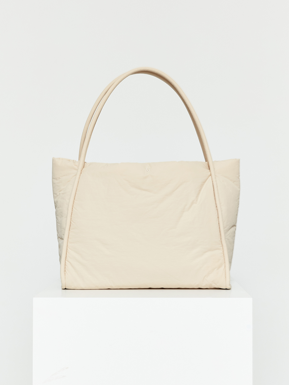 韓國YEOMIM - Padded Dapper Bag (Beige)