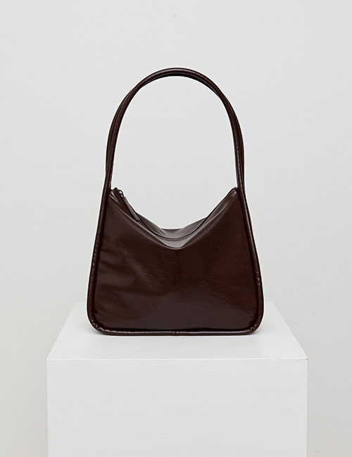 韓國YEOMIM - Ridge Bag (Crinkle Brown)