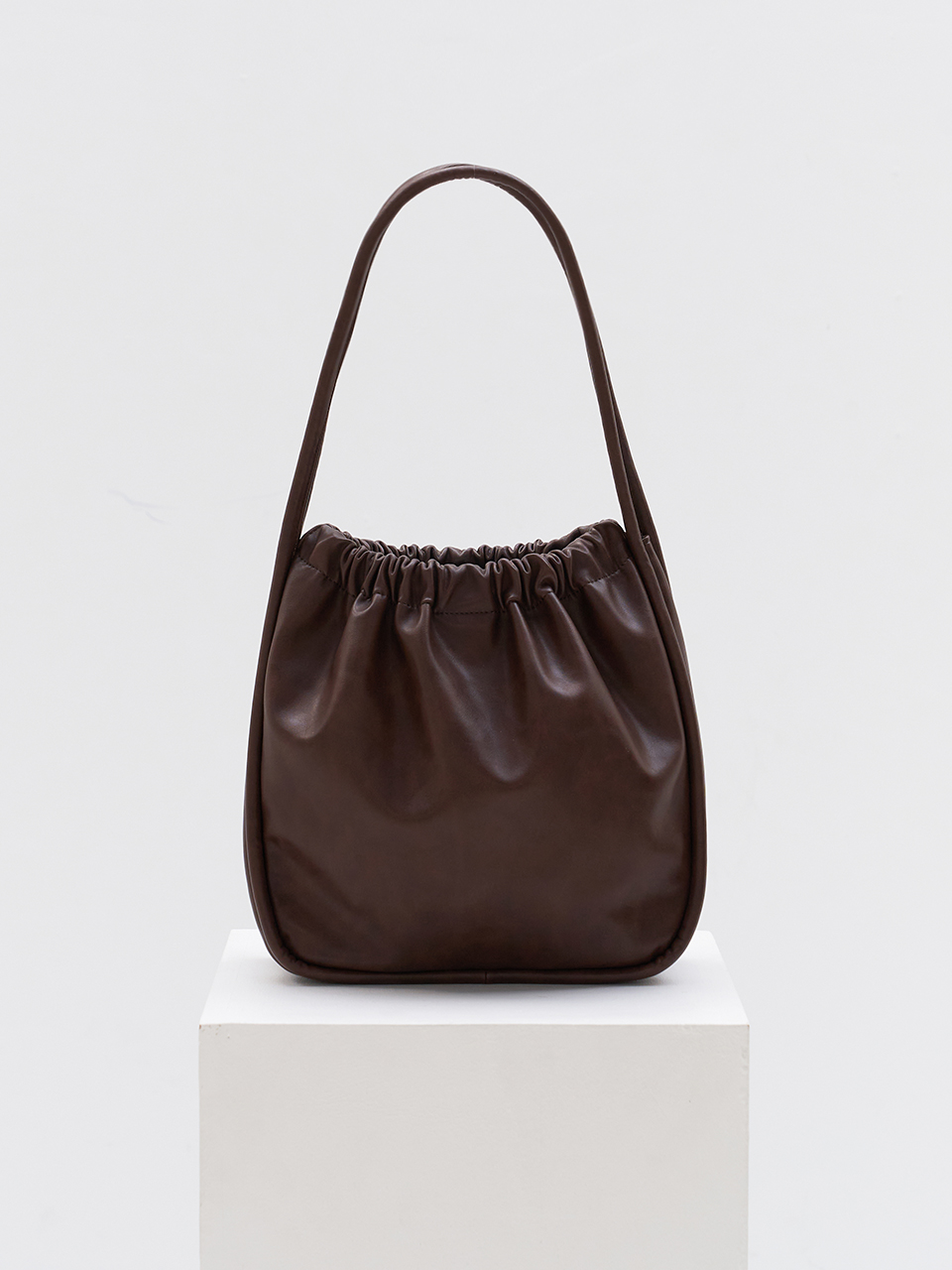 韓國YEOMIM - Bundle Bag  (Choco Brown)