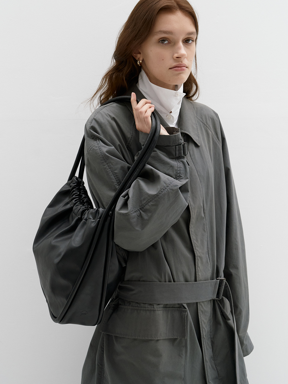 韓國YEOMIM - Bundle Bag (Black)