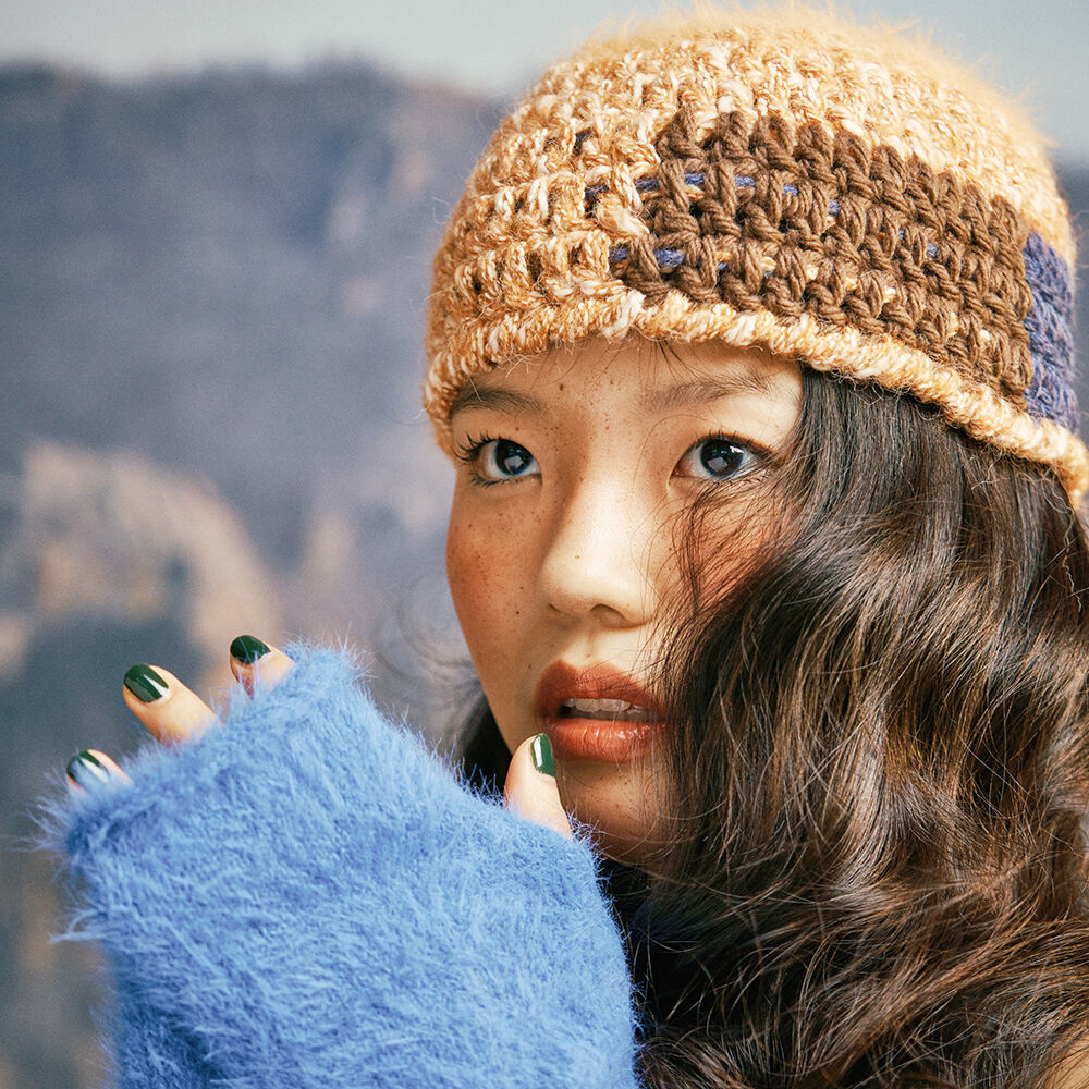 韓國 MISU A BARBE - SEAL SHORT BUCKET (3COLOR)