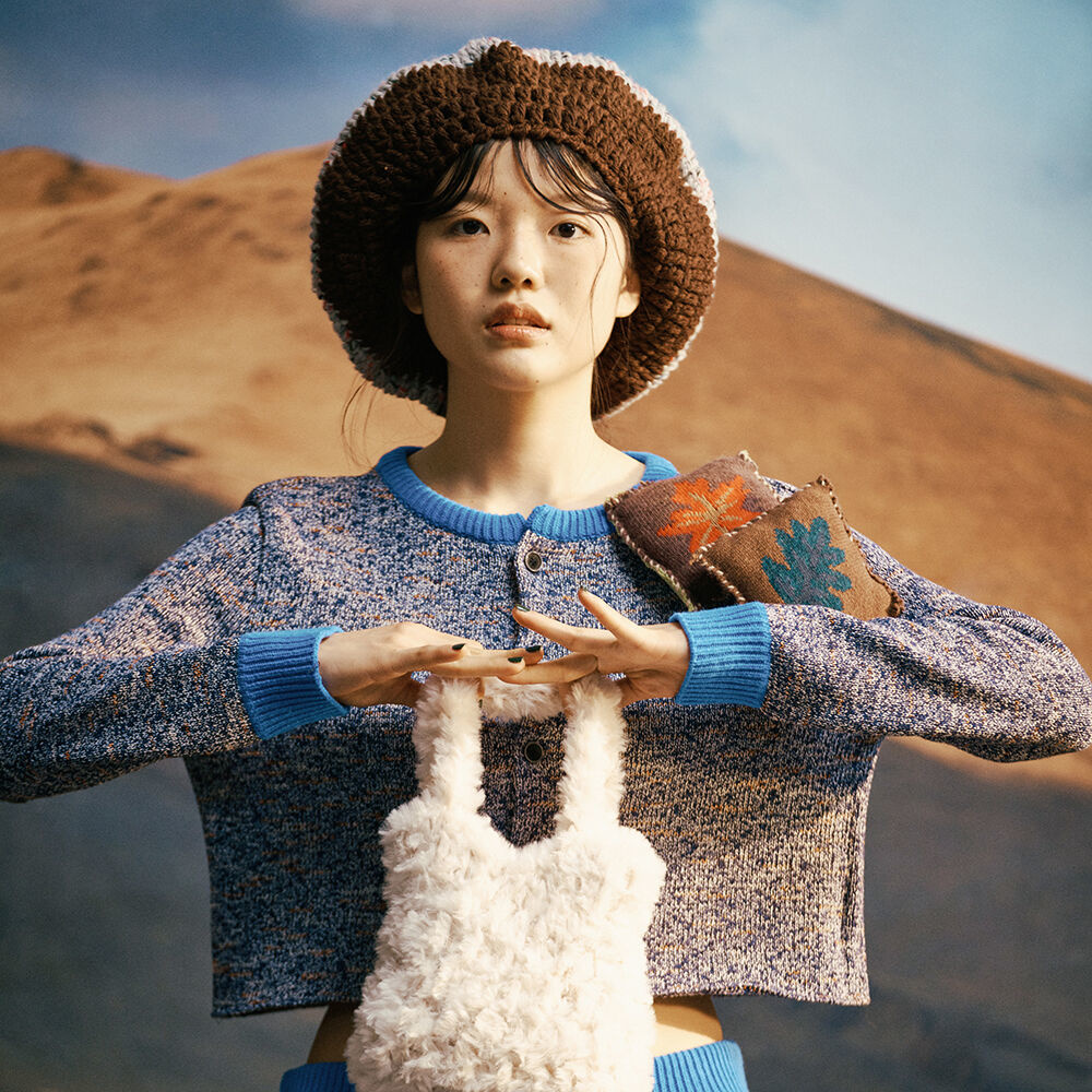 韓國 MISU A BARBE - NEW FURRY BAG (4COLOR)