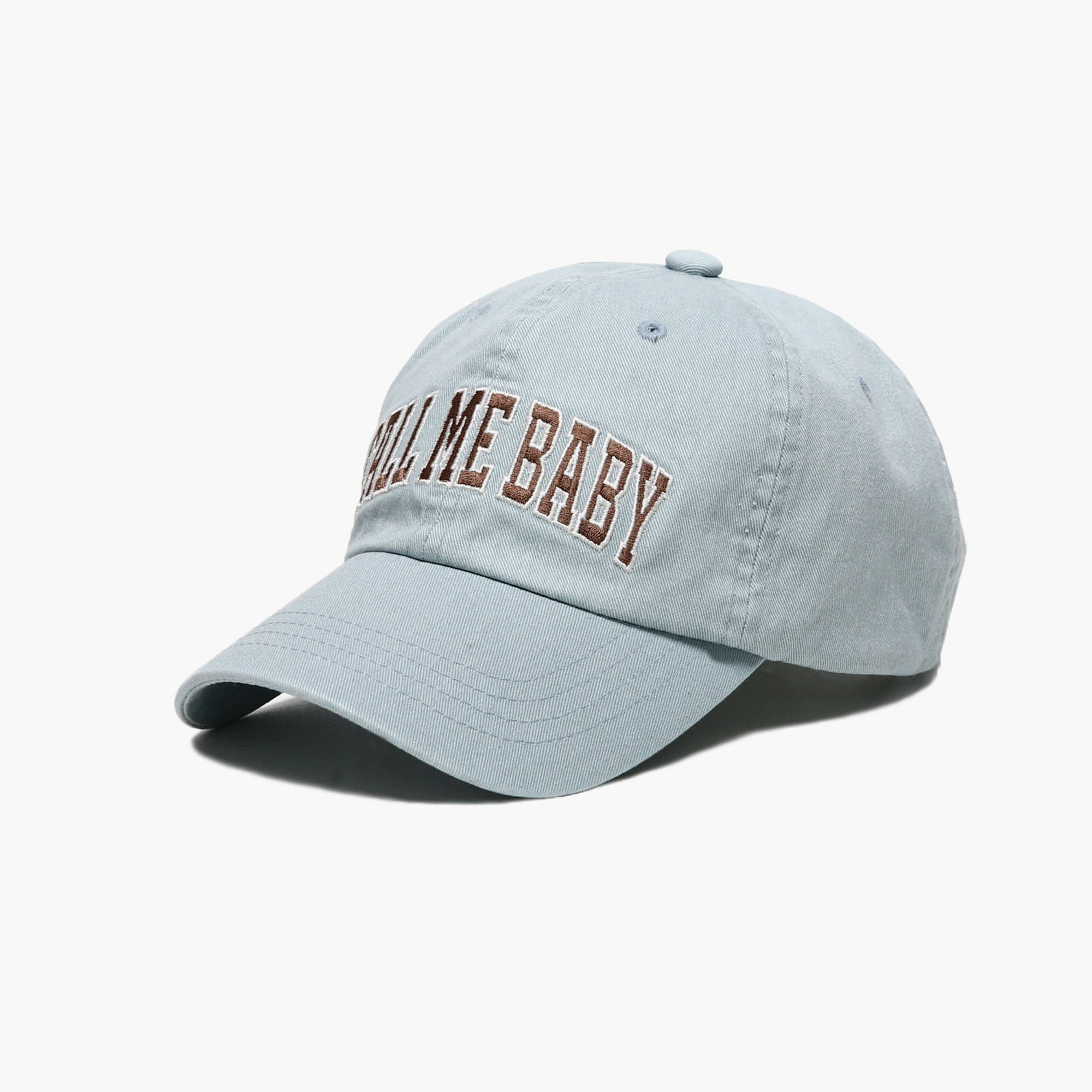 韓國Call Me Baby - Baby University Logo Ball Cap _ Sky Blue