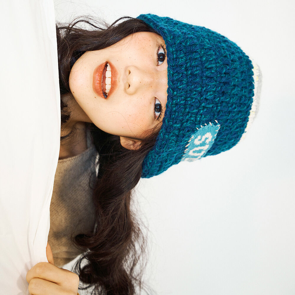 韓國 MISU A BARBE - SUNSEEKER BUCKET NAVY  