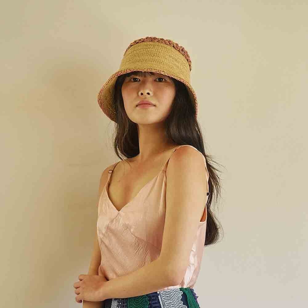 韓國 MISU A BARBE - NETTED BUCKET (3COLOR)