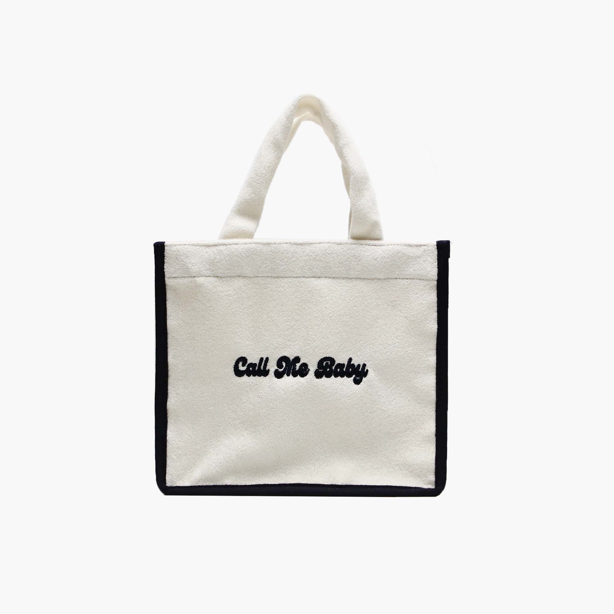 韓國Call Me Baby - Baby Terry Mini Tote _ Ivory
