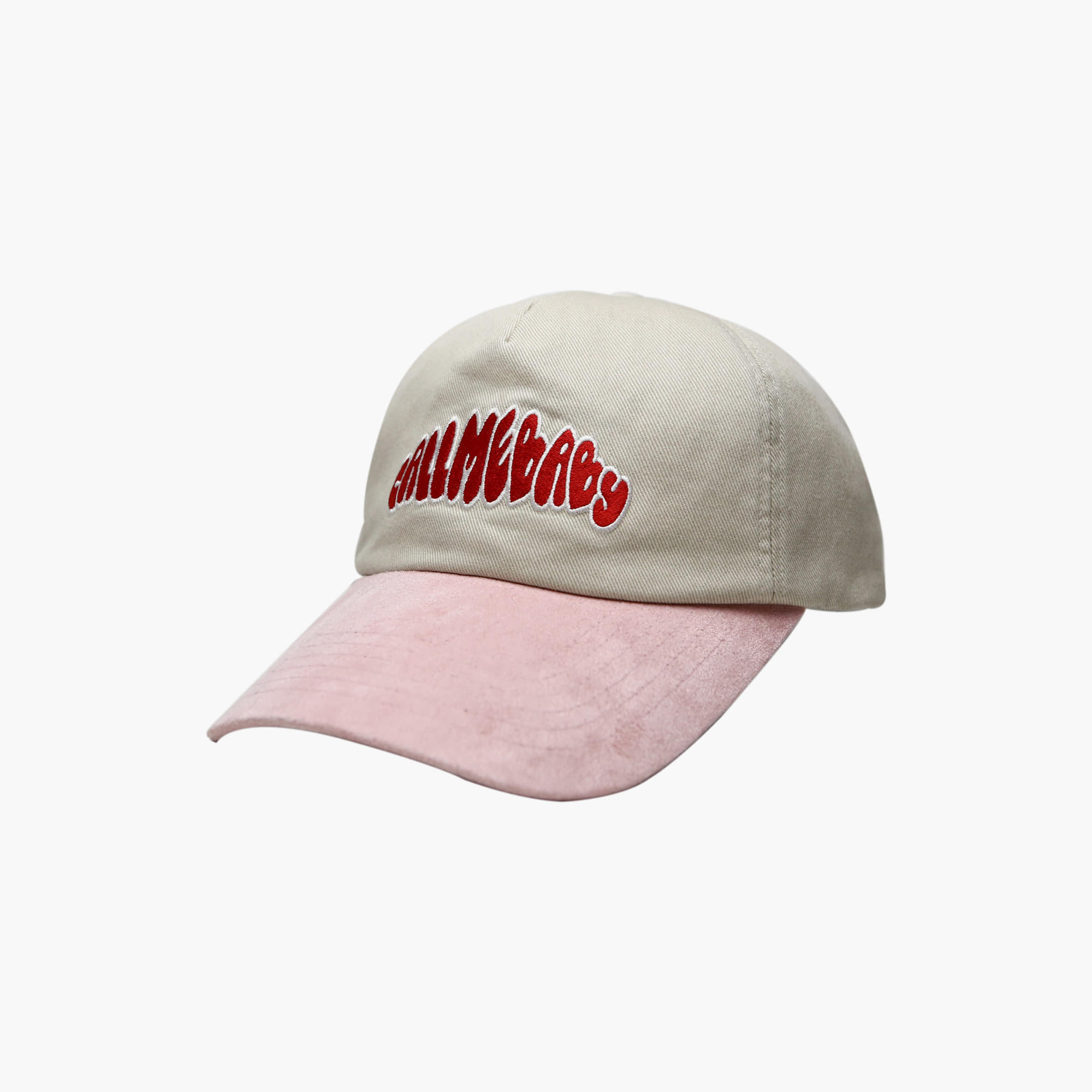 韓國Call Me Baby - Baby Cloud Logo Suede Ball Cap _Iivory