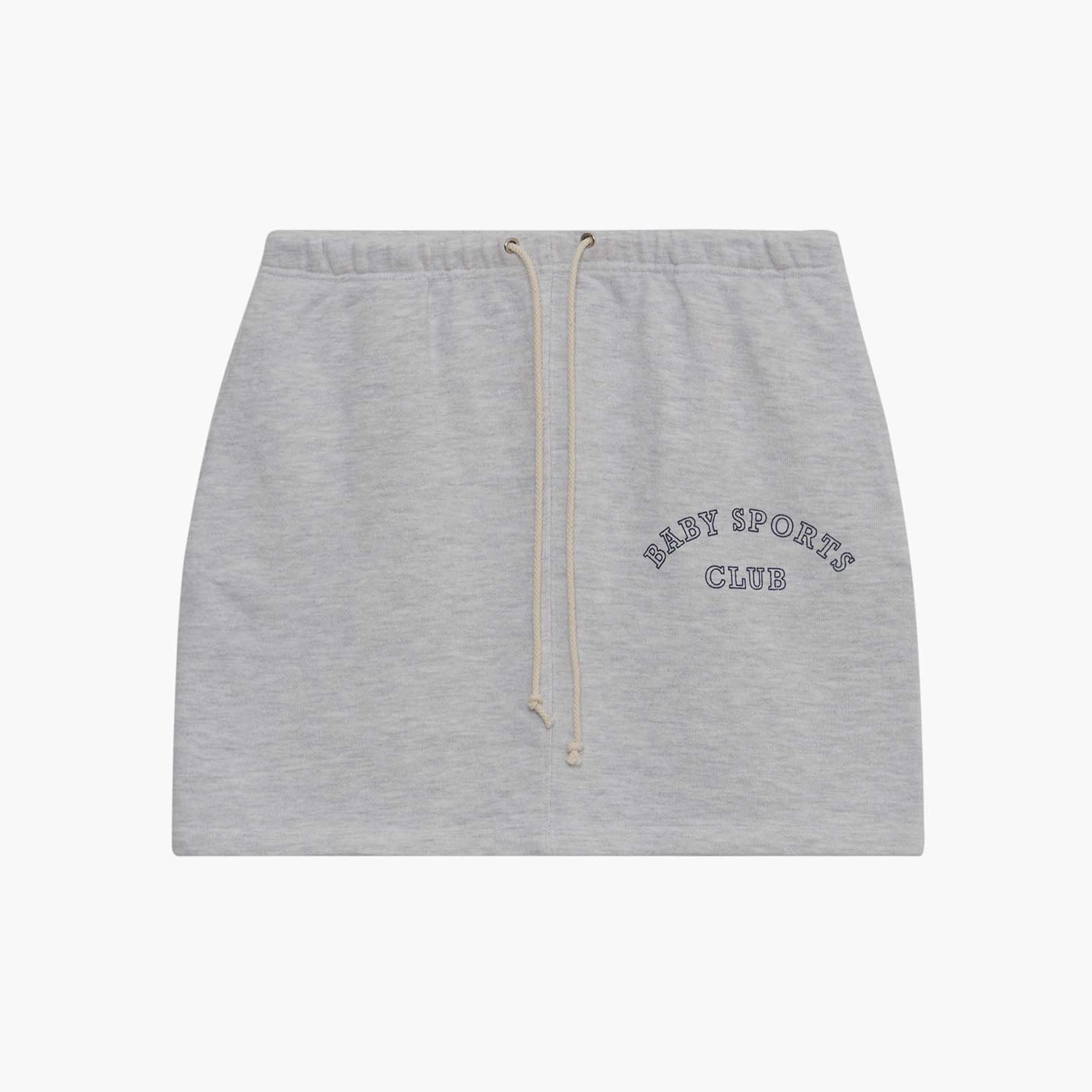 韓國Call Me Baby - Baby Sports Club Sweat Skirt _ Ash grey