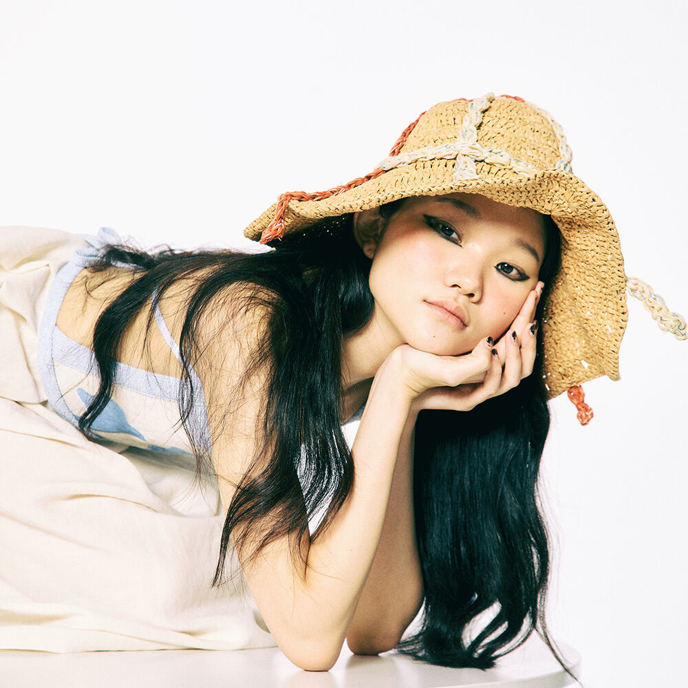 韓國 MISU A BARBE - LINEN STRAW