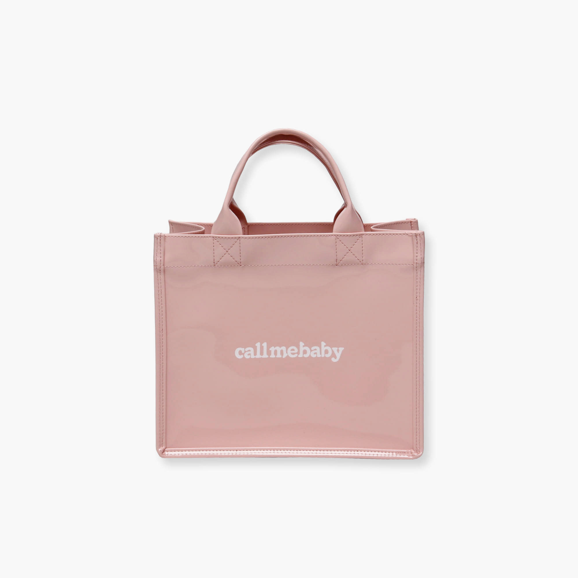 韓國Call Me Baby - Baby Enamel Tote _ Pink