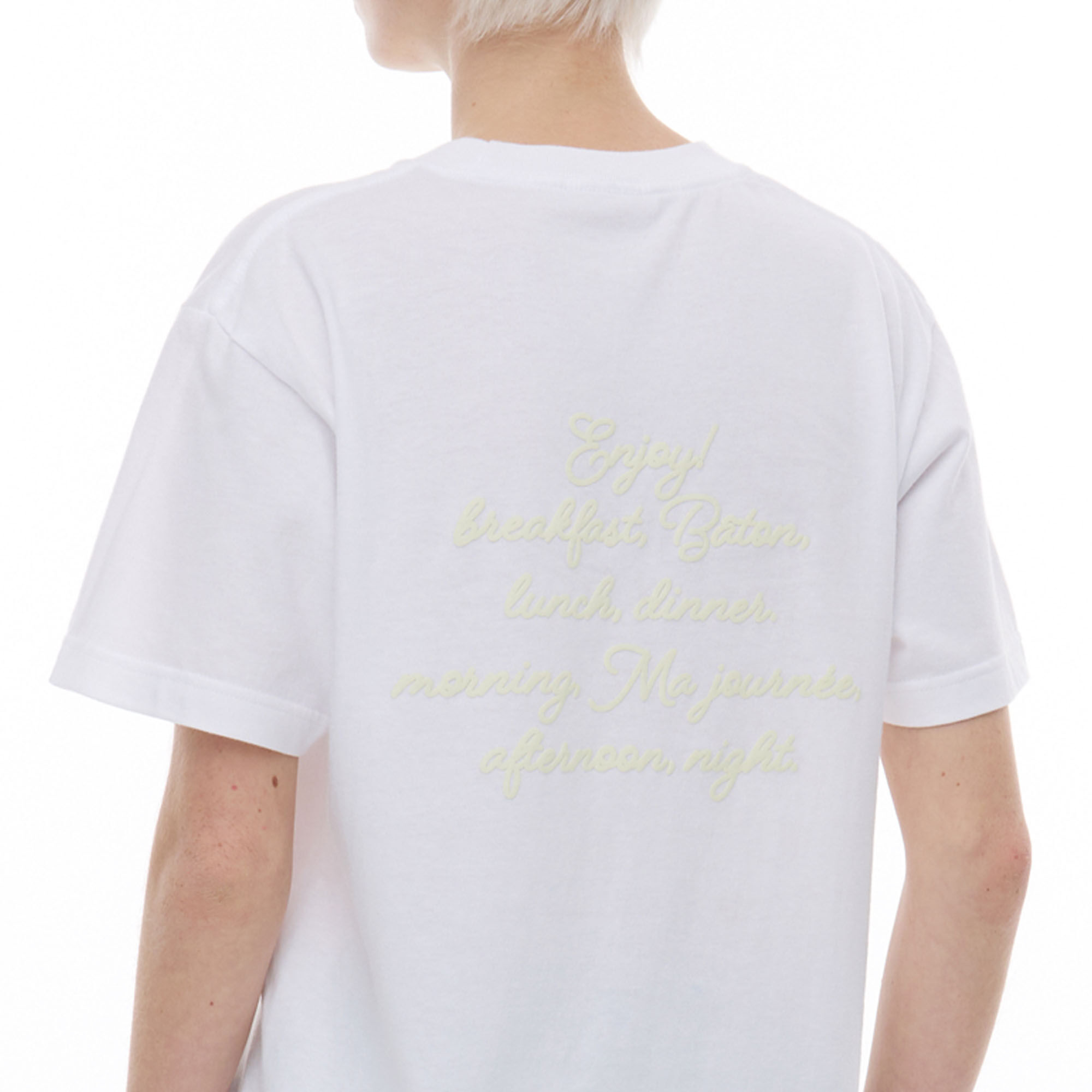 韓國 MA JOURNEE - ENJOY T-SHIRT_WHITE