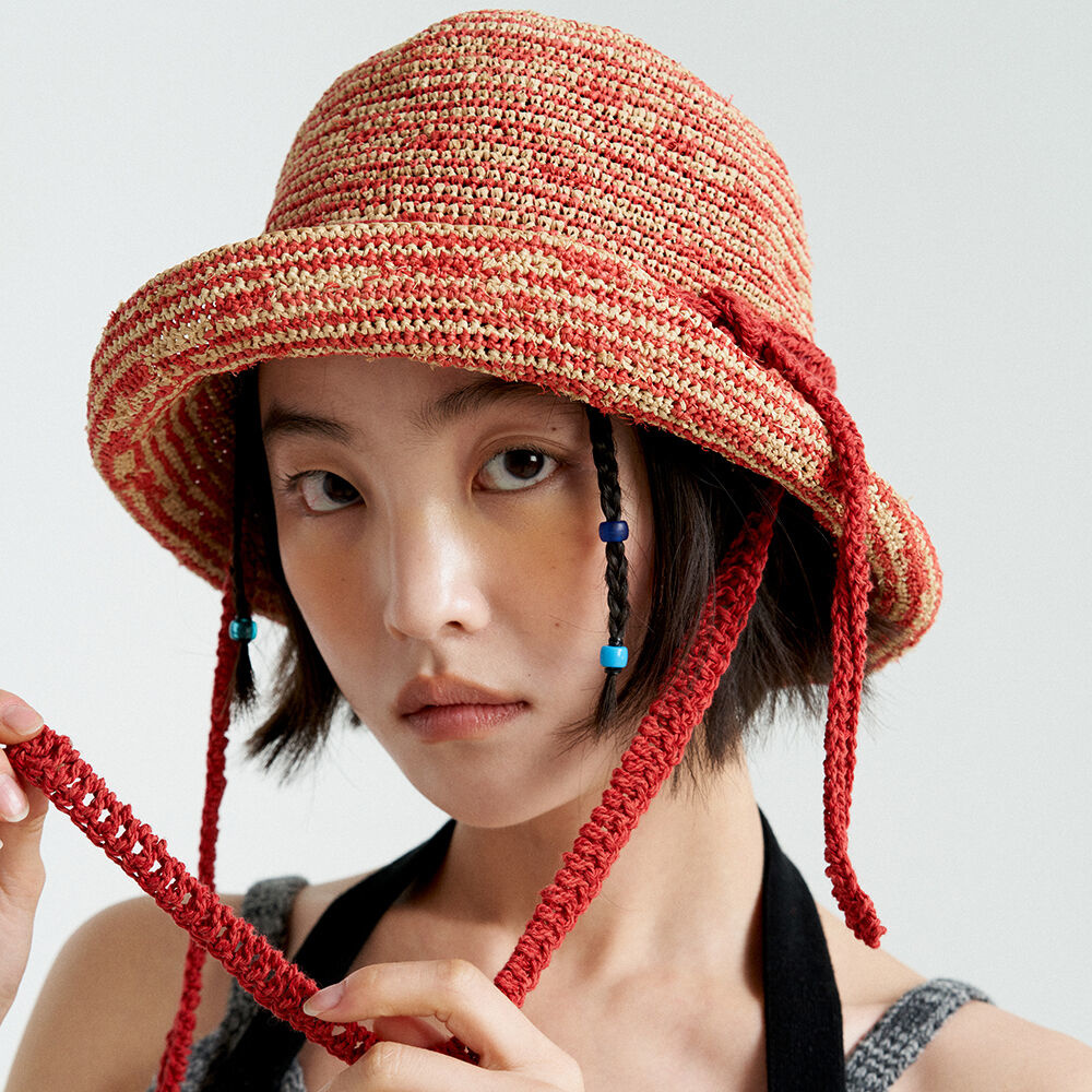 韓國 MISU A BARBE - HORIZONTAL STRAW (2COLOR)