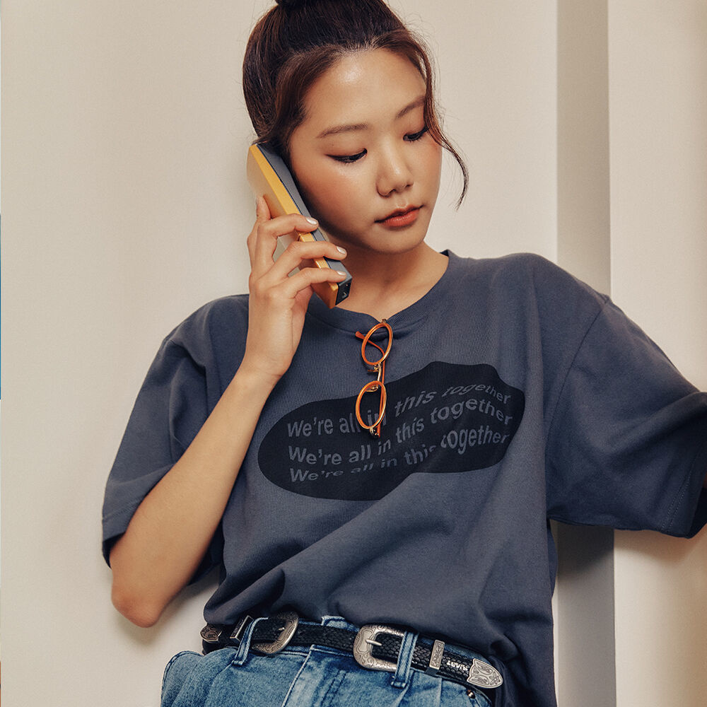 韓國 MA JOURNEE - WAITT T-SHIRT_CHARCOAL