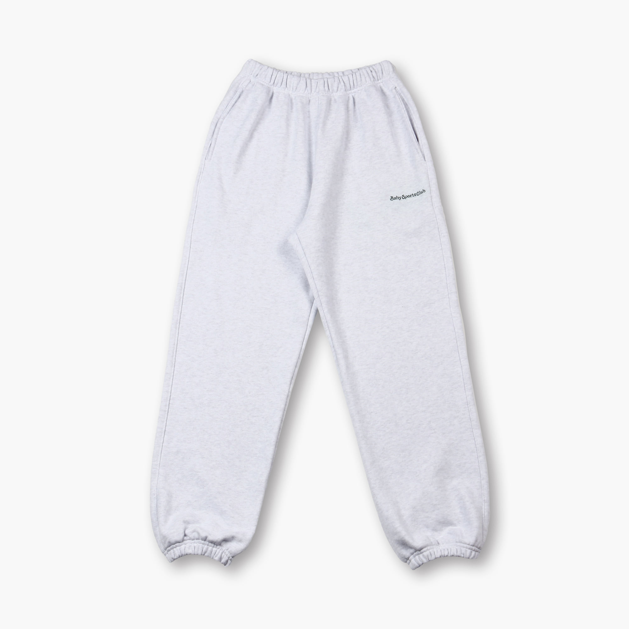 韓國Call Me Baby - Baby Sports Club Sweat Pants (Light Grey)