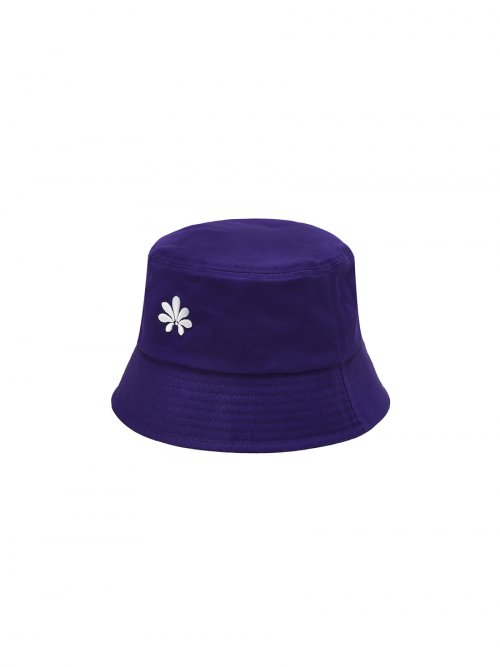 韓國  TIPICOSI - FLASH Washed Cotton Bucket-Hat Purple