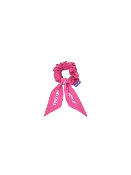 韓國  TIPICOSI - Ribbon Scrunchie Pink