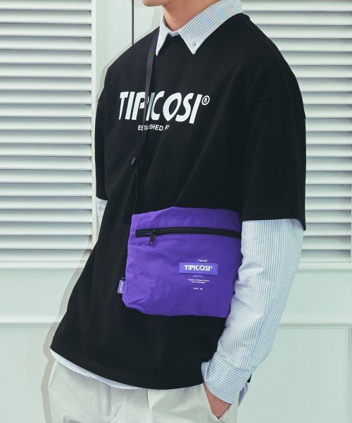 韓國 TIPICOSI - Essential Logo T-Shirts Black