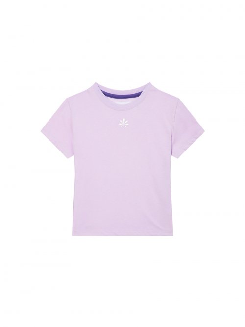韓國 TIPICOSI - FLASH Crop Top Light Purple