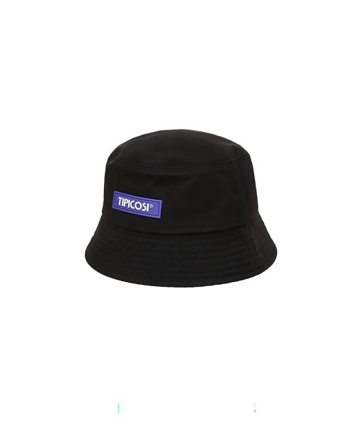 韓國  TIPICOSI - Box-Logo Bucket-Hat Black