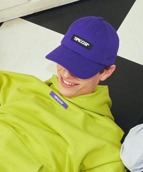 韓國  TIPICOSI -  Box-Logo Ball-cap Purple